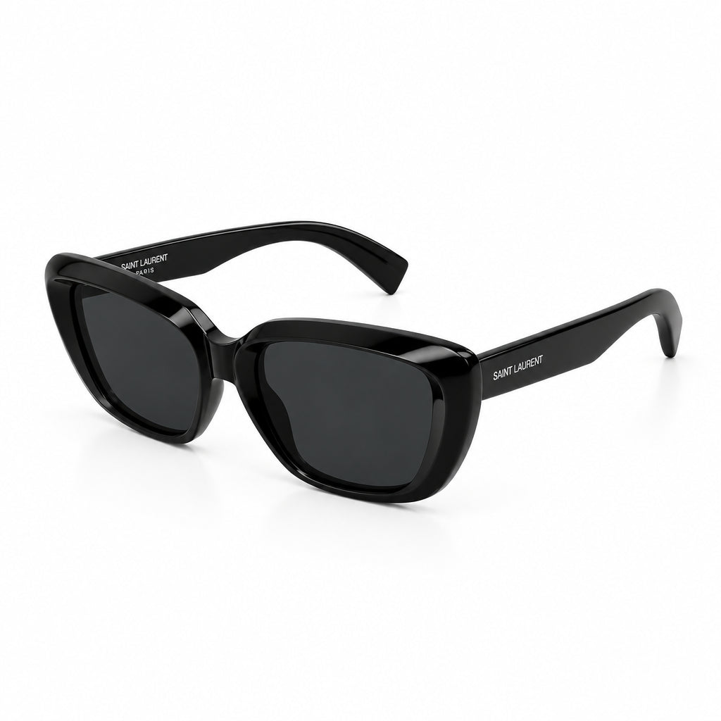 Saint Laurent Women SL 857 Cat-Eye Black Sunglasses