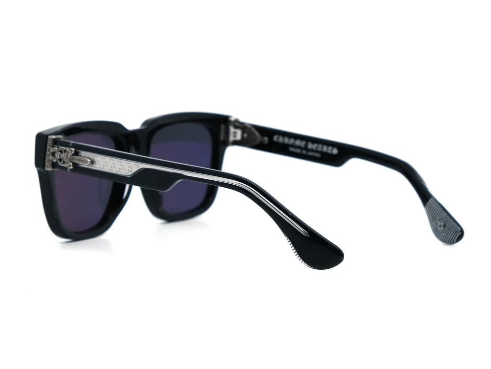 Chrome Hearts Box Officer Black Sunglasses