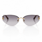 Cartier Panthère de Cartier Women Cat-Eye Gradient Grey Sunglasses