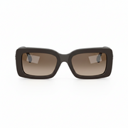 CHANEL Women Rectangular Brown Sunglasses
