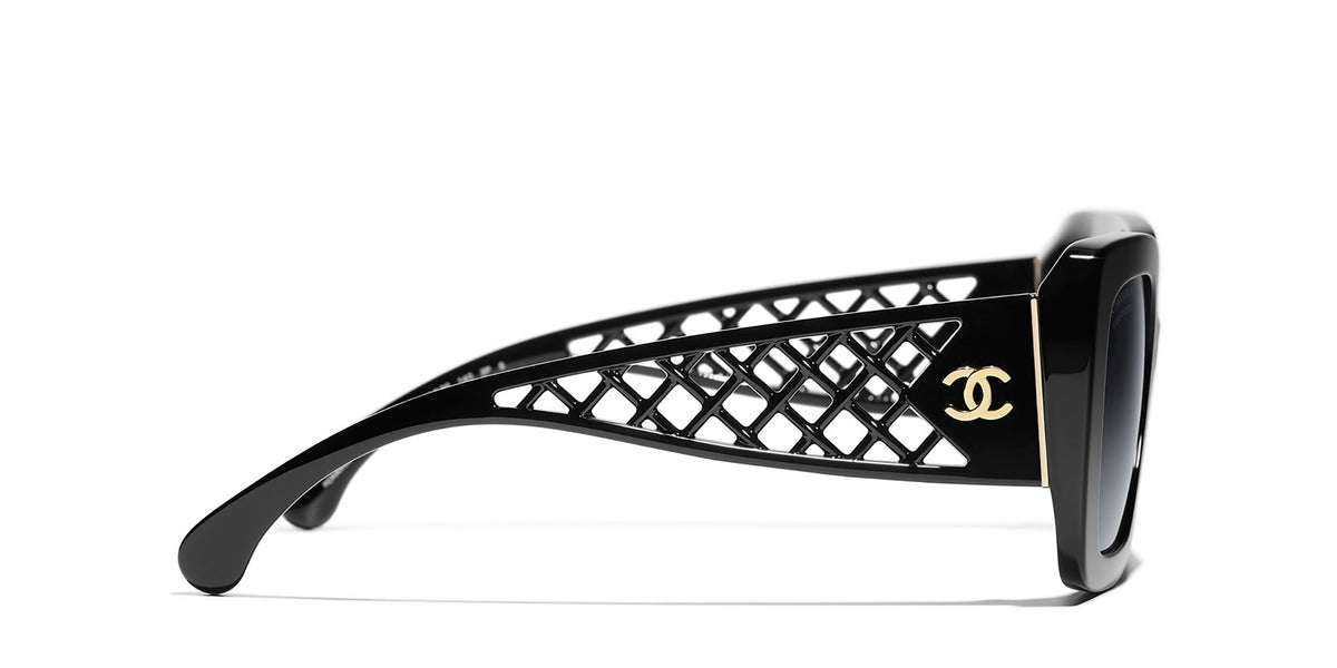 Chanel Women Butterfly Black Sunglasses CH5567