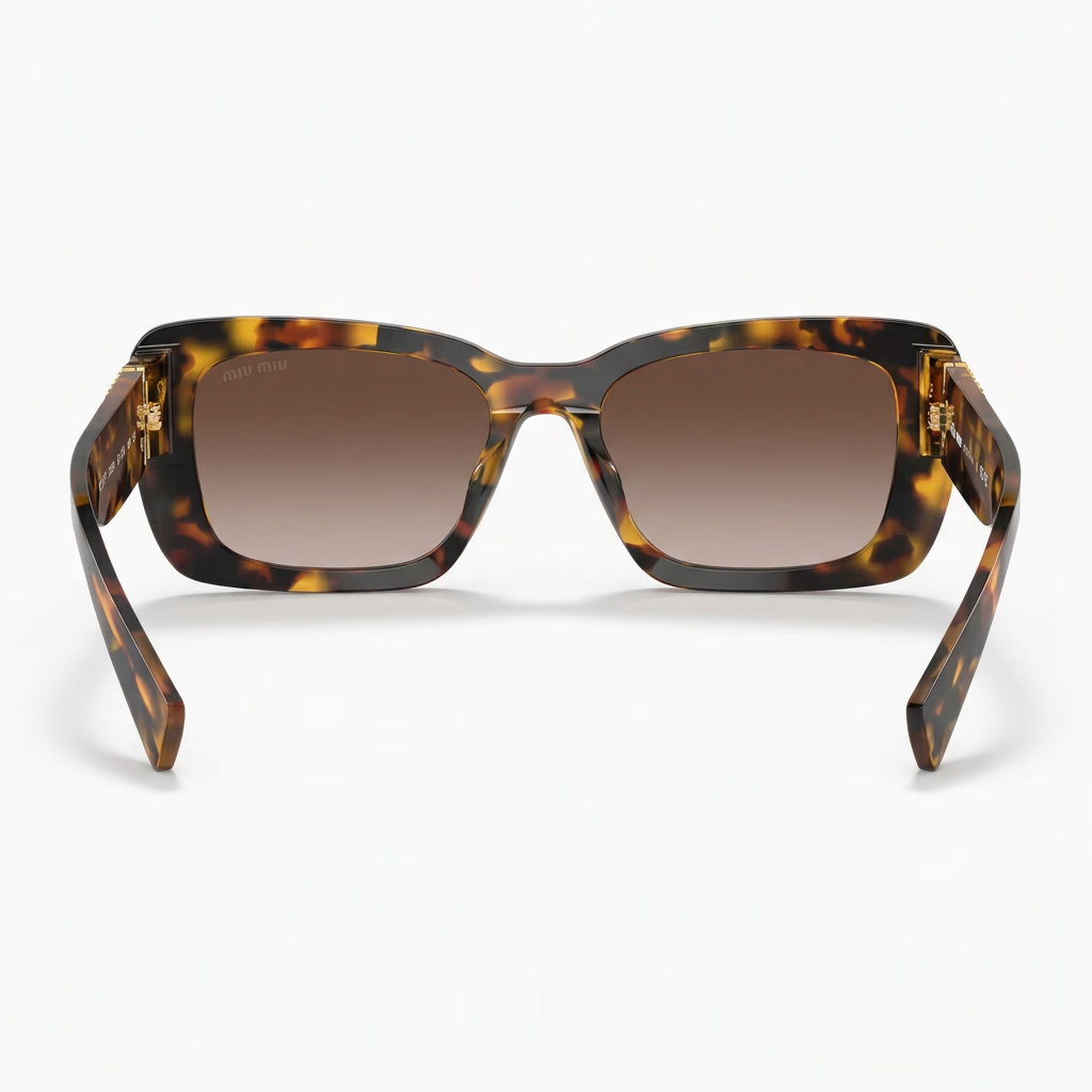 Miu Miu Women Glimpse Tortoise / Brown Gradient Sunglasses