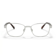Miu Miu Women / Unisex Double-Bridge Silver Optical Glasses