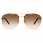 Saint Laurent SL 309M Women Pilot Gold Sunglasses