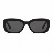 Saint Laurent SL M130 Women Pillowed Rectangular Black Sunglasses