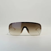 Chanel Women Shield Mask Frame Brown Sunglasses 9590