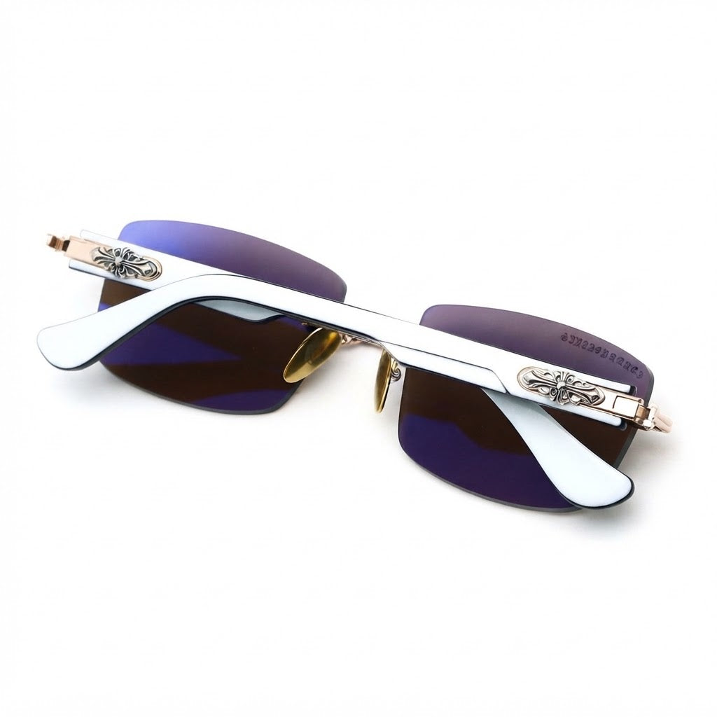 Chrome Hearts Deep II 925 Sterling Silver Glasses 3523