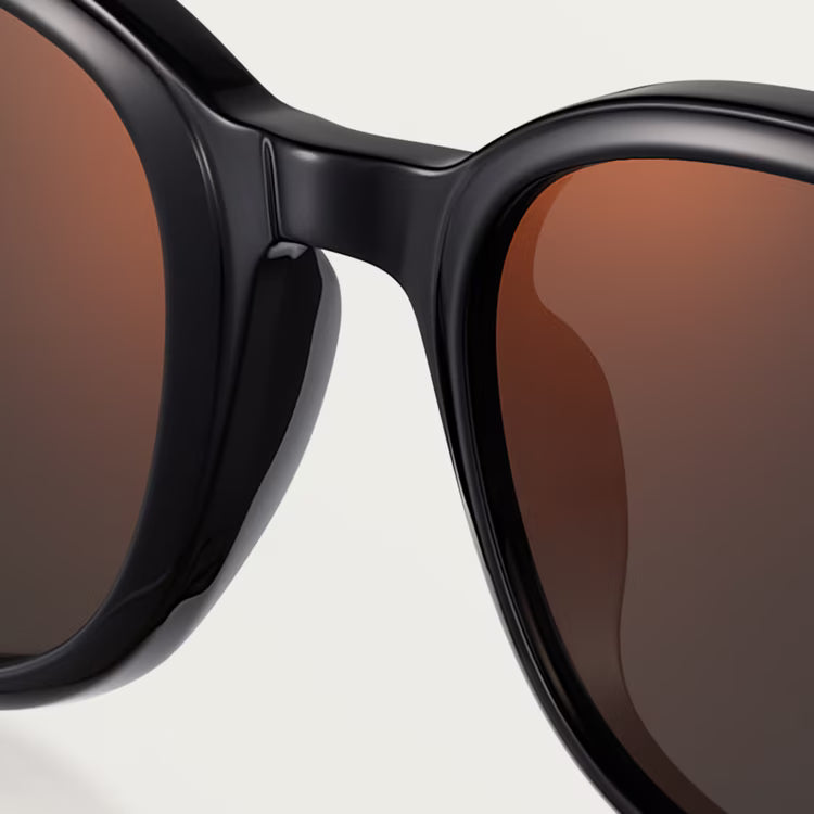 Cartier Première de C Men Black & Grey Sunglasses