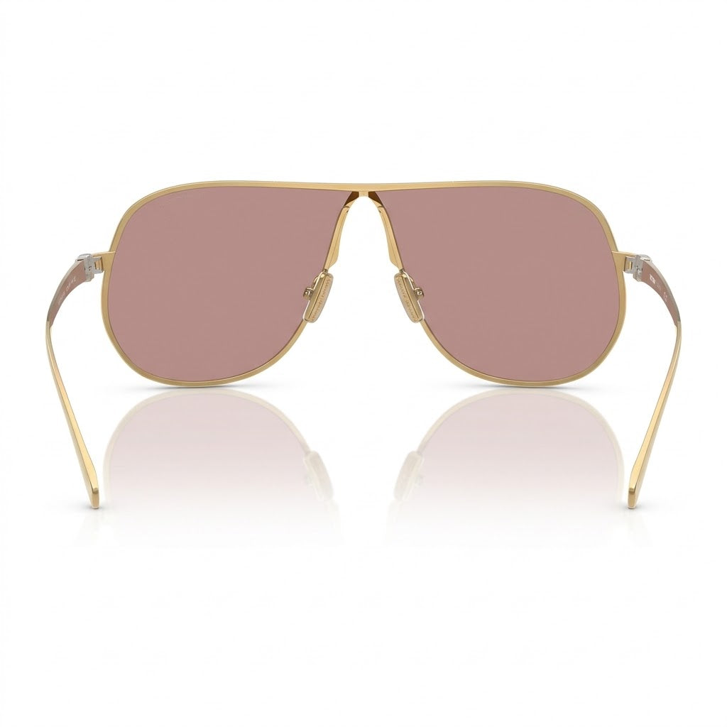 Miu Miu Women MU A56S Pilot Gold / Violet Sunglasses