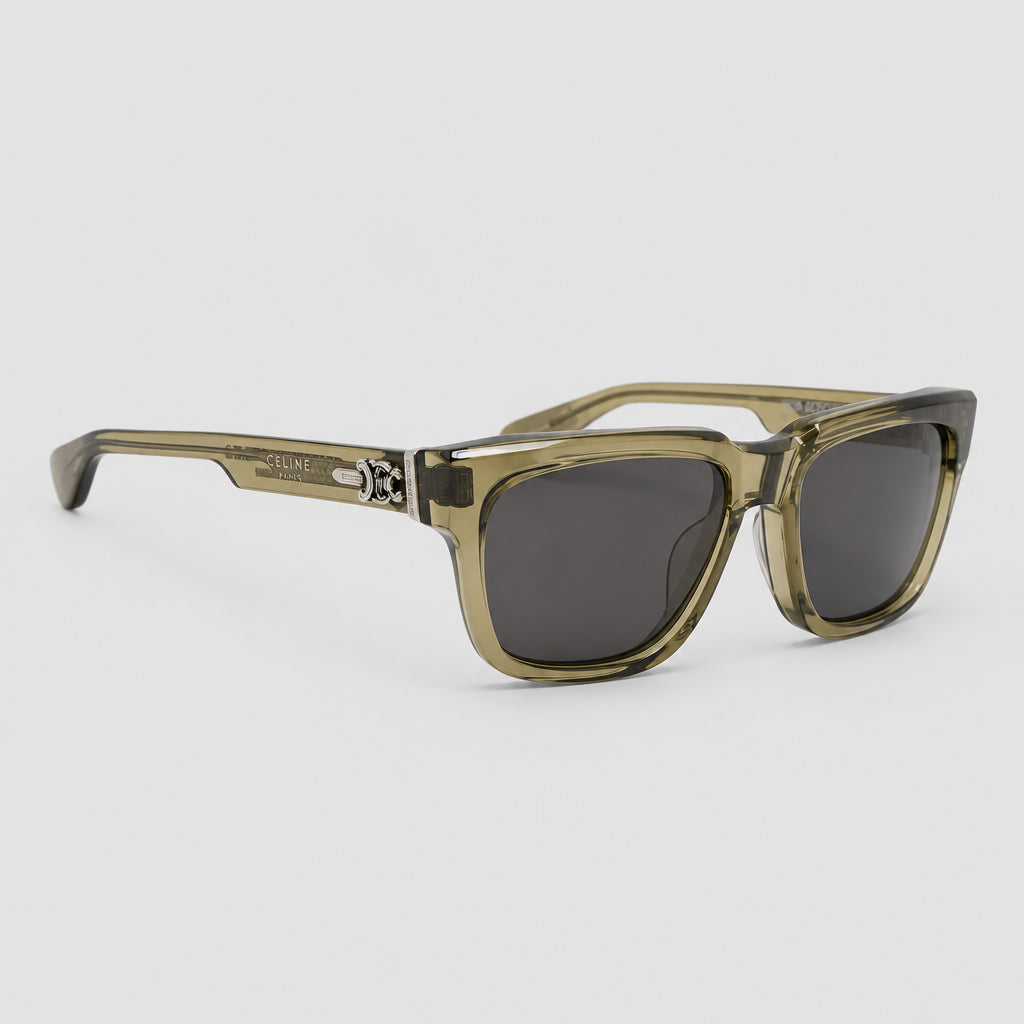 Chrome Hearts Army Green Box Officer Sunglasses