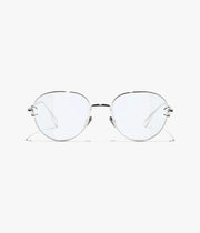 Chanel Women Pantos Silver Frame Light Blue Glasses

