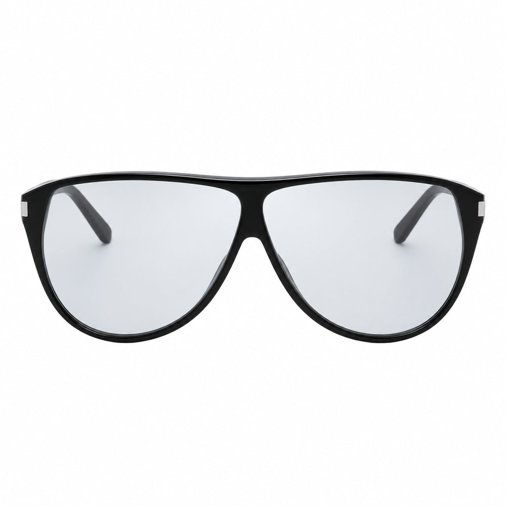 Saint Laurent SL 731 Unisex Gaspar Black and Light Blue Sunglasses