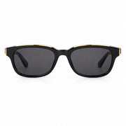 Chrome Hearts Unisex Low Rider Black & Gold Gothic Sunglasses