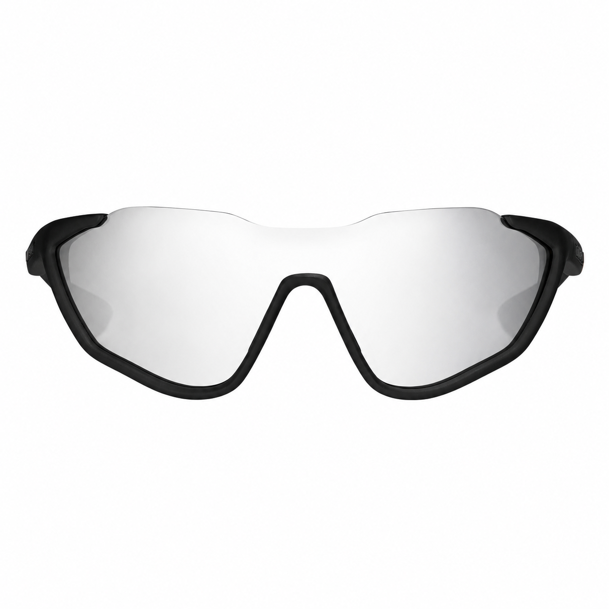 Gucci Men Mask-shaped Matte black Sunglasses