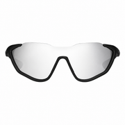 Gucci Men Mask-shaped Matte black Sunglasses