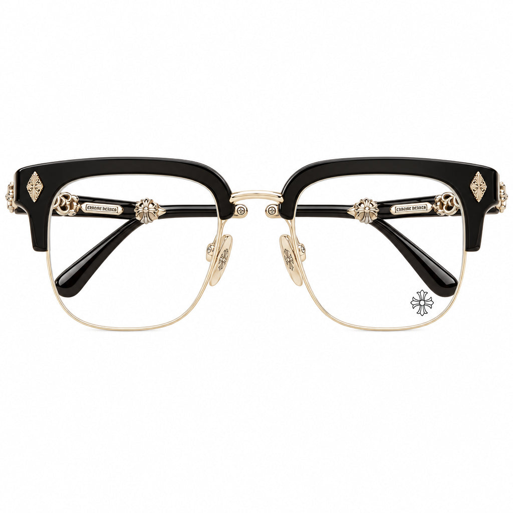 Chrome Hearts EVAGILIST CLB/MGP Classic Brown / Matte Gold Plated Eyewear