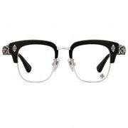 Chrome Hearts Unisex Evagilist Black & Silver Gothic Eyewear
