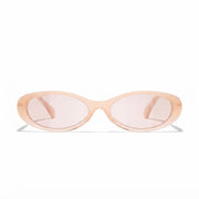 Chanel Women Oval Beige Sunglasses CH5565
