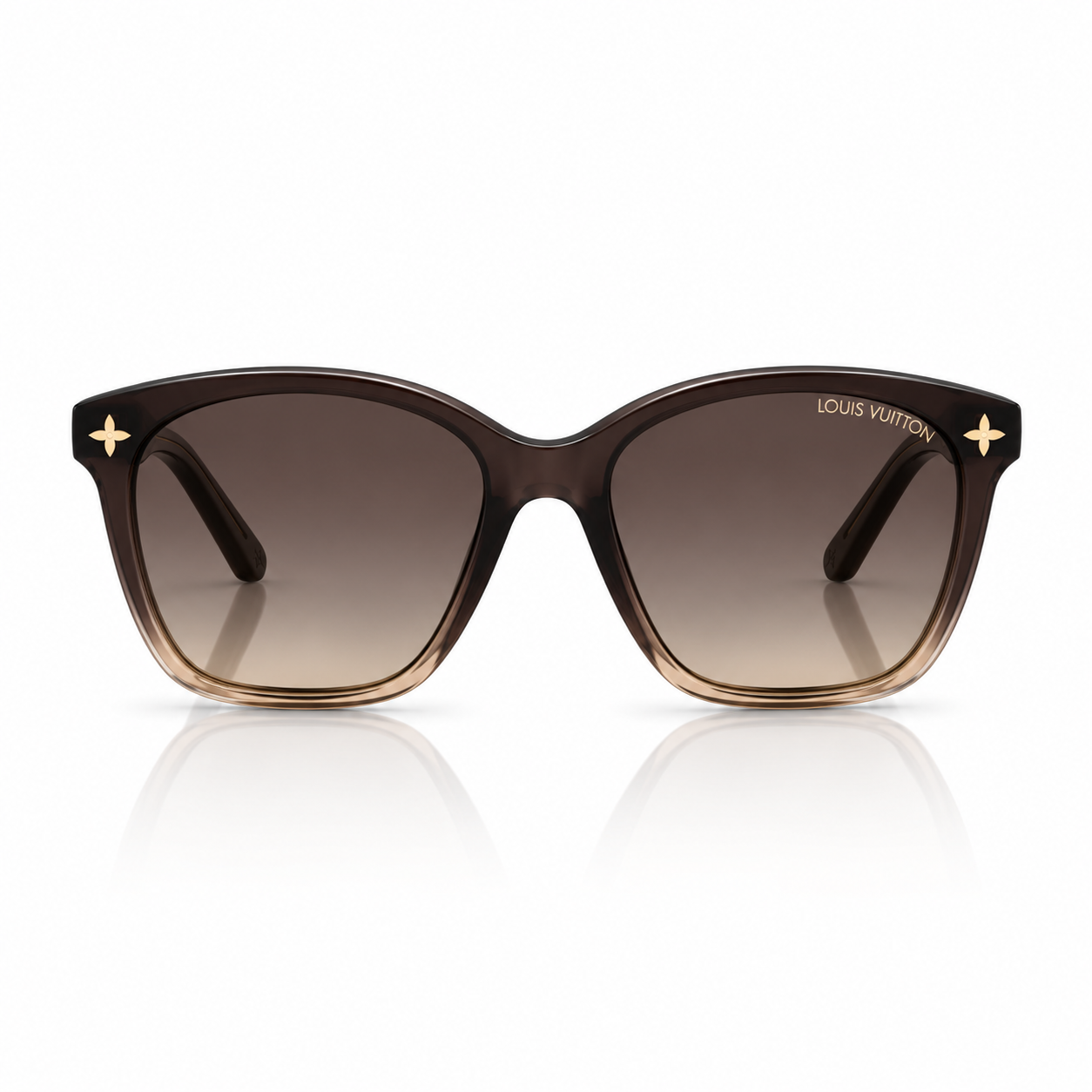 Louis Vuitton Women Cat Eye Frame Grey Sunglasses