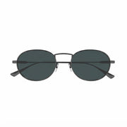Saint Laurent Unisex SL 799 004 Ruthenium Oval Sunglasses