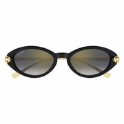 Cartier Panthère de Cat-Eye Women Grey Gradient Sunglasses