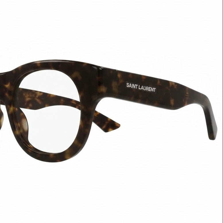 Saint Laurent Women SL 815 Romy Squared Oval Tortoise Sunglasses