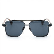 Chrome Hearts GHO 1403 Unisex Black & Grey Monochromatic Square Sunglasses