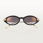 Cartier Panthère de Cat-Eye Women Grey Gradient Sunglasses