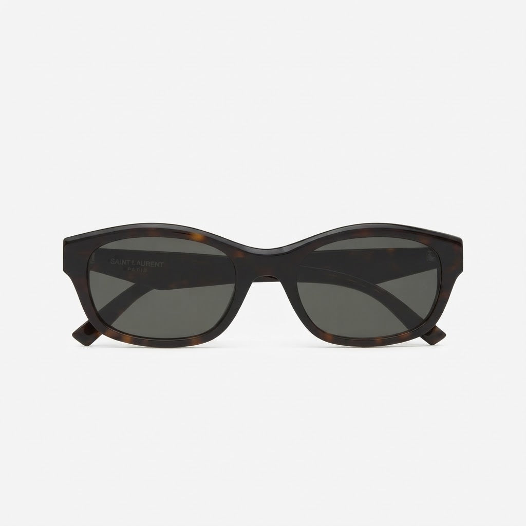 Saint Laurent SL M172 Dark Havana & Grey Sunglasses