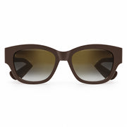 Cartier Panthère de C Motif Square Women Brown Sunglasses