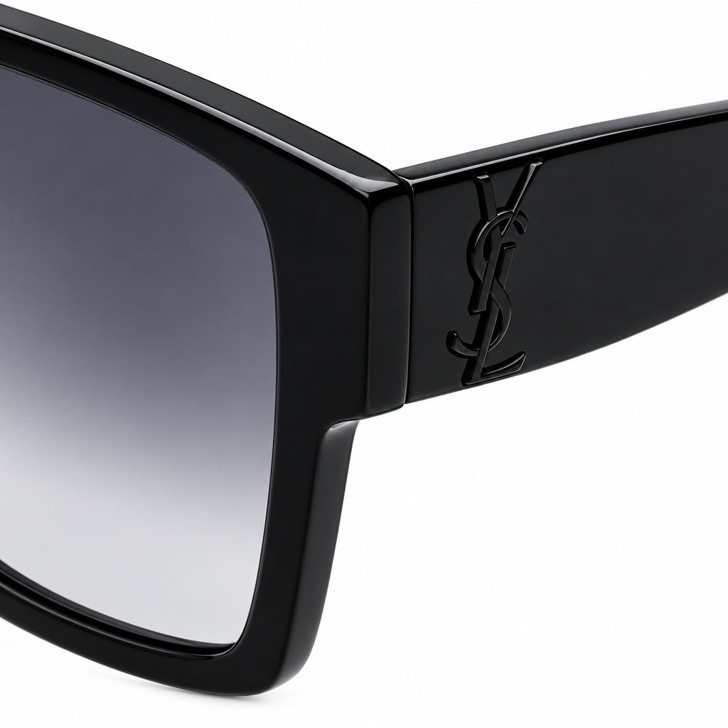 Saint Laurent SL M9 Unisex Black Grey Sunglasses