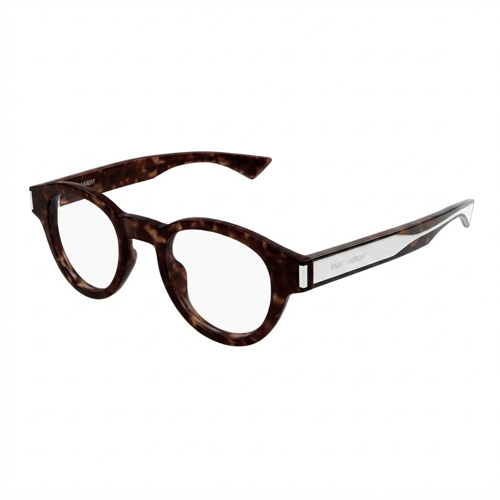 Saint Laurent Unisex SL 792 002 Dark Havana Glasses