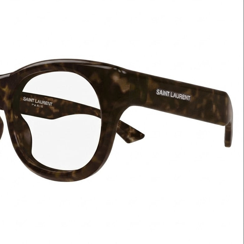 Saint Laurent Women SL 815 ROMY Tortoise Transparent Sunglasses