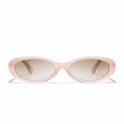 Chanel Women Oval Pink Sunglasses CH5565