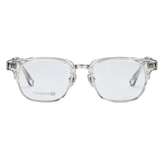 Chrome Hearts Titanium Semi-Rimless Crystal Frames Optical Glasses