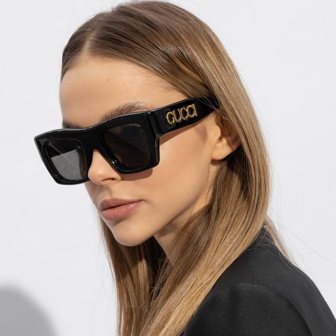 Gucci Women GG1772 Black Sunglasses