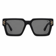 Philipp Plein Men's Square Shiny Black Sunglasses