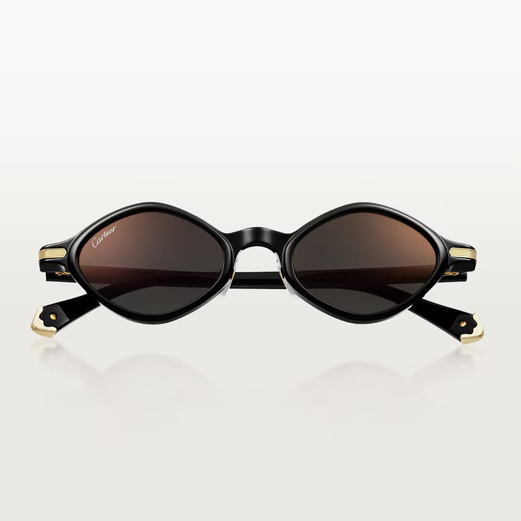 Cartier Première de C Women Brown Gradient Sunglasses