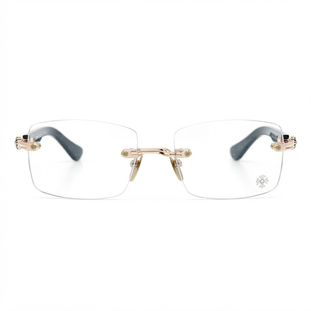 Chrome Hearts Deep II White / Black Glasses