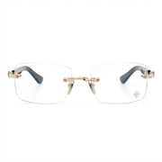 Chrome Hearts Deep II White / Black Glasses