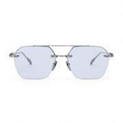 Chrome Hearts Unisex Silver &amp; Light Purple Fluid Optical Glasses