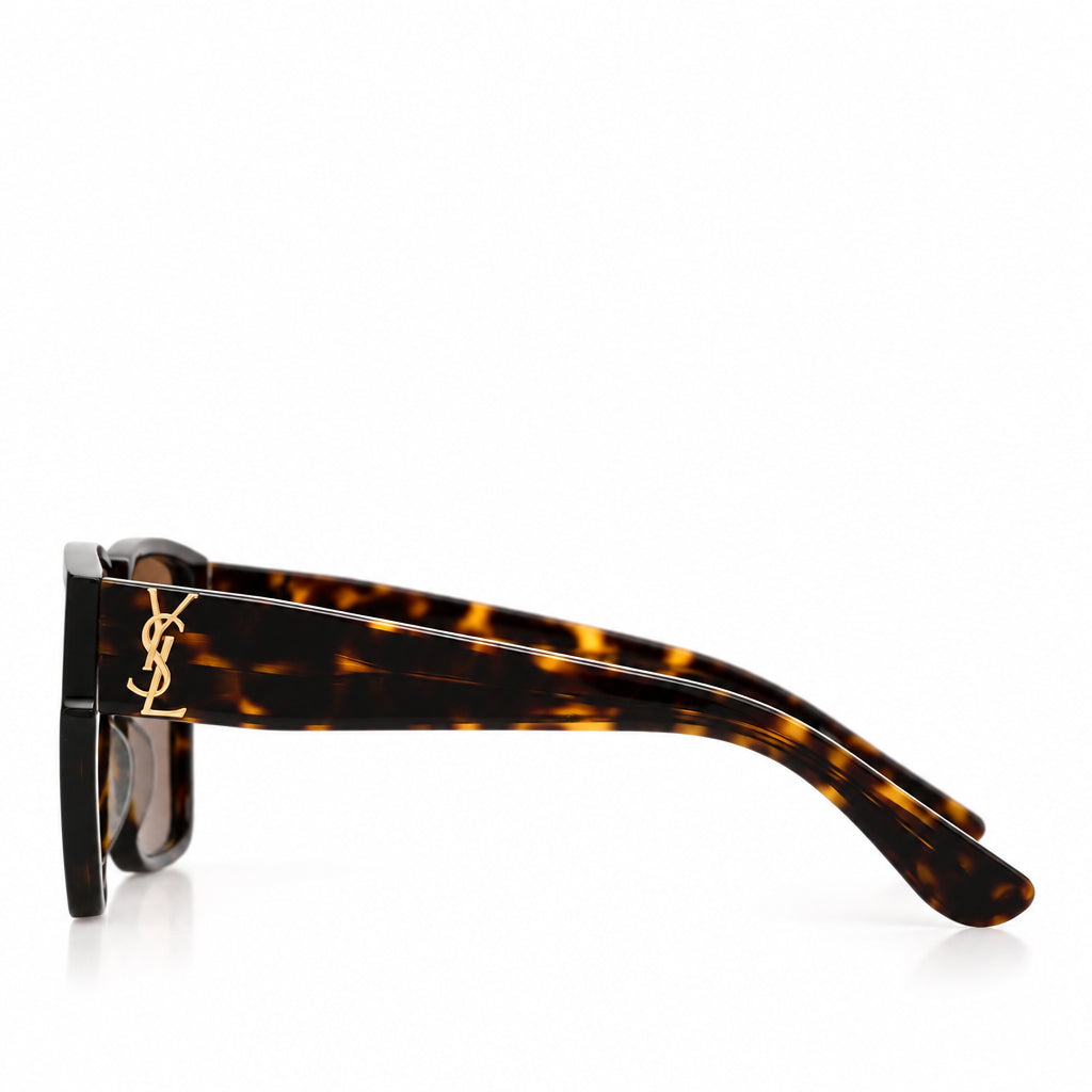 Saint Laurent SL M9 Unisex Tortoise Brown Sunglasses