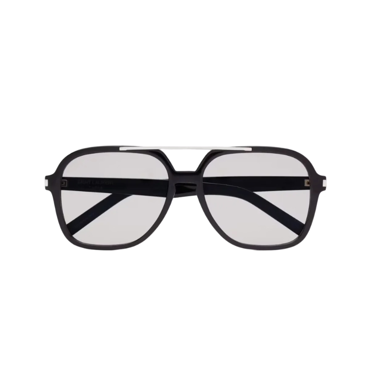 Saint Laurent Women SL 545 Black and Light Yellow Sunglasses