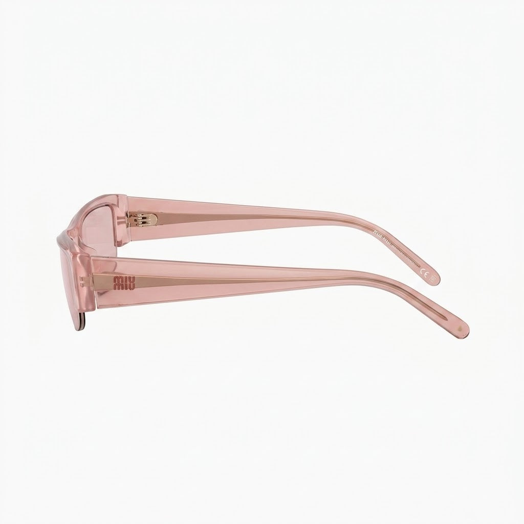 Miu Miu Vedette Women Opal Pink Sunglasses
