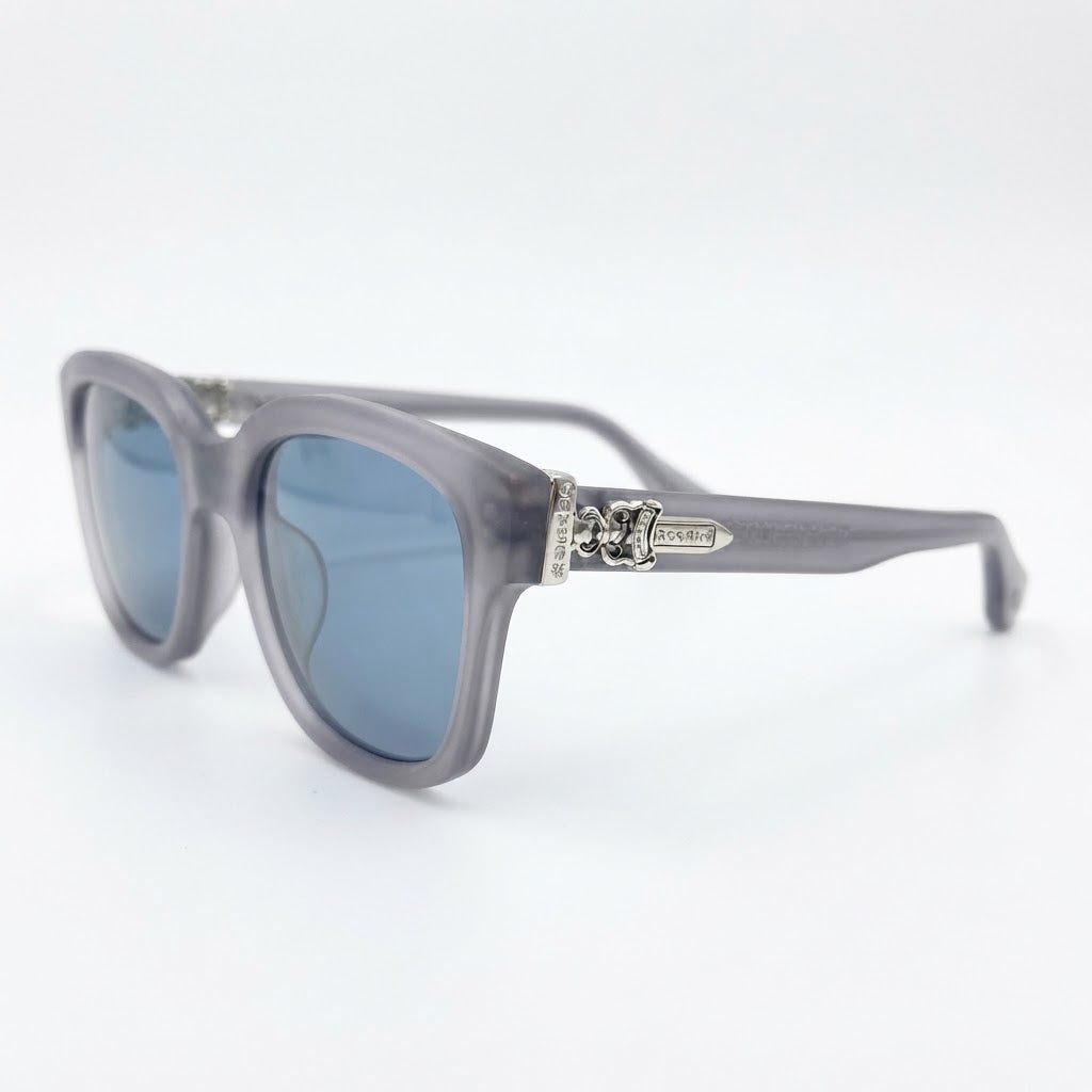 Chrome Hearts Box Officer Mist Gray Frame Sunglasses