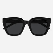 Saint Laurent SL M143 Women Cat-Eye Black Sunglasses