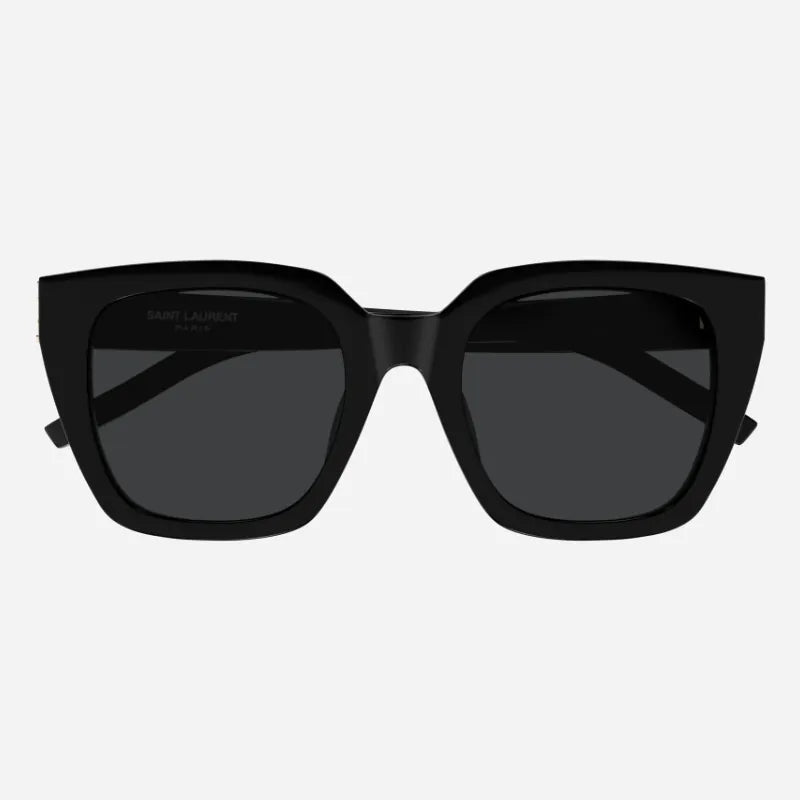 Saint Laurent SL M143 Women Cat-Eye Black Sunglasses