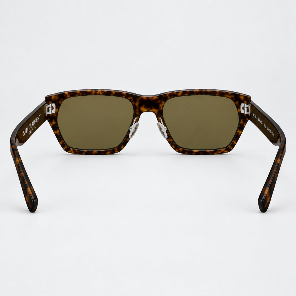 Saint Laurent SL 898 Men Havana Nicotine Sunglasses
