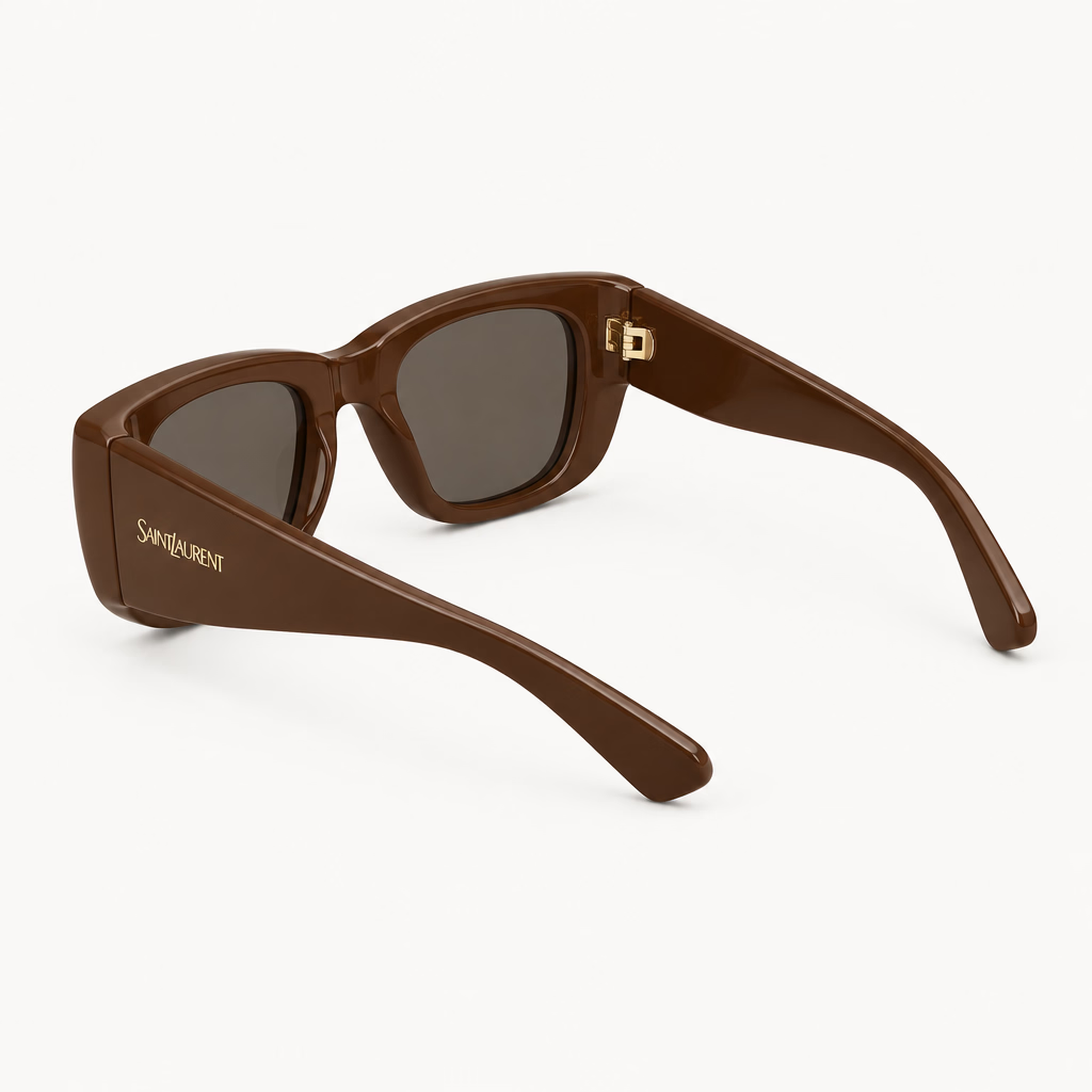 Saint Laurent Women SL 903 Howl Butterfly Brown Sunglasses