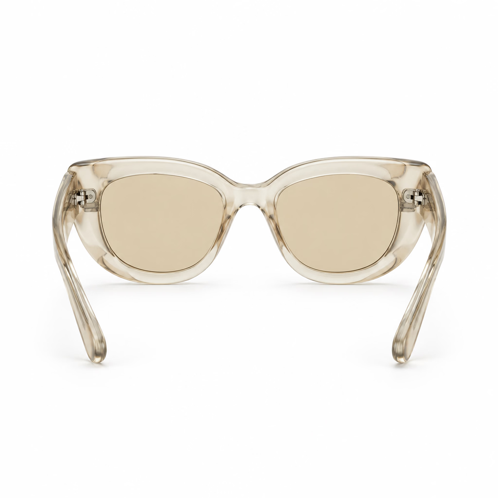 Saint Laurent Women SL 903 Howl Butterfly Transparent Beige Sunglasses